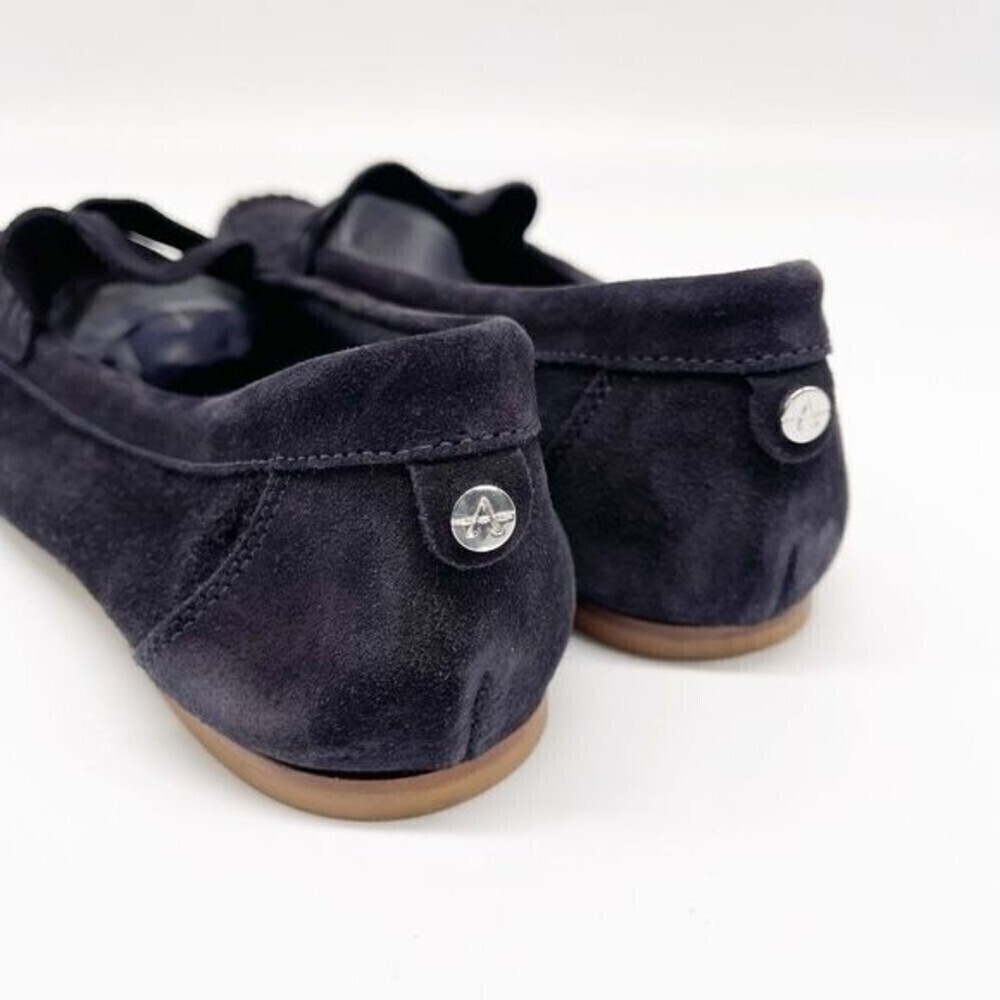 AQUATALIA | Black Lesley Weatherproof Suede Loafers | Women’s | 9 | EUC - Picture 6 of 9